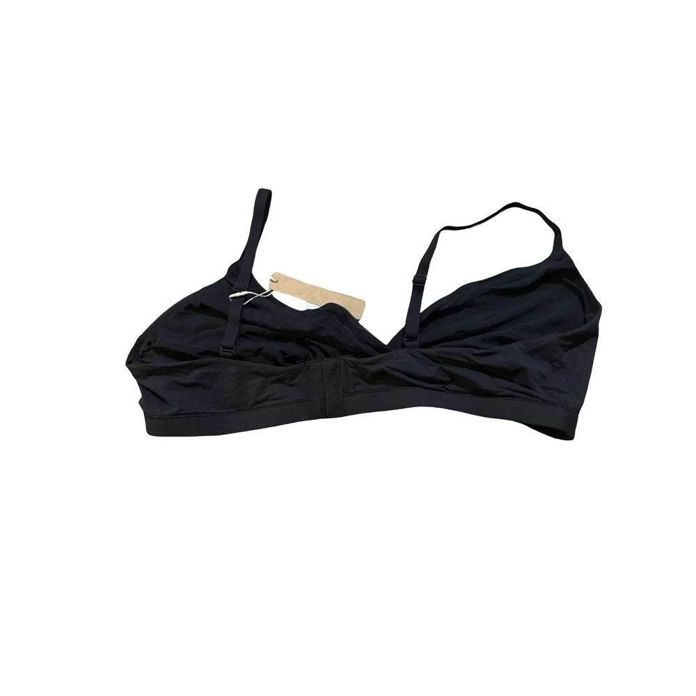 Skims Fits Everybody Crossover Bralette - Onyx - 3XL - NWT - Picture 4 of 5